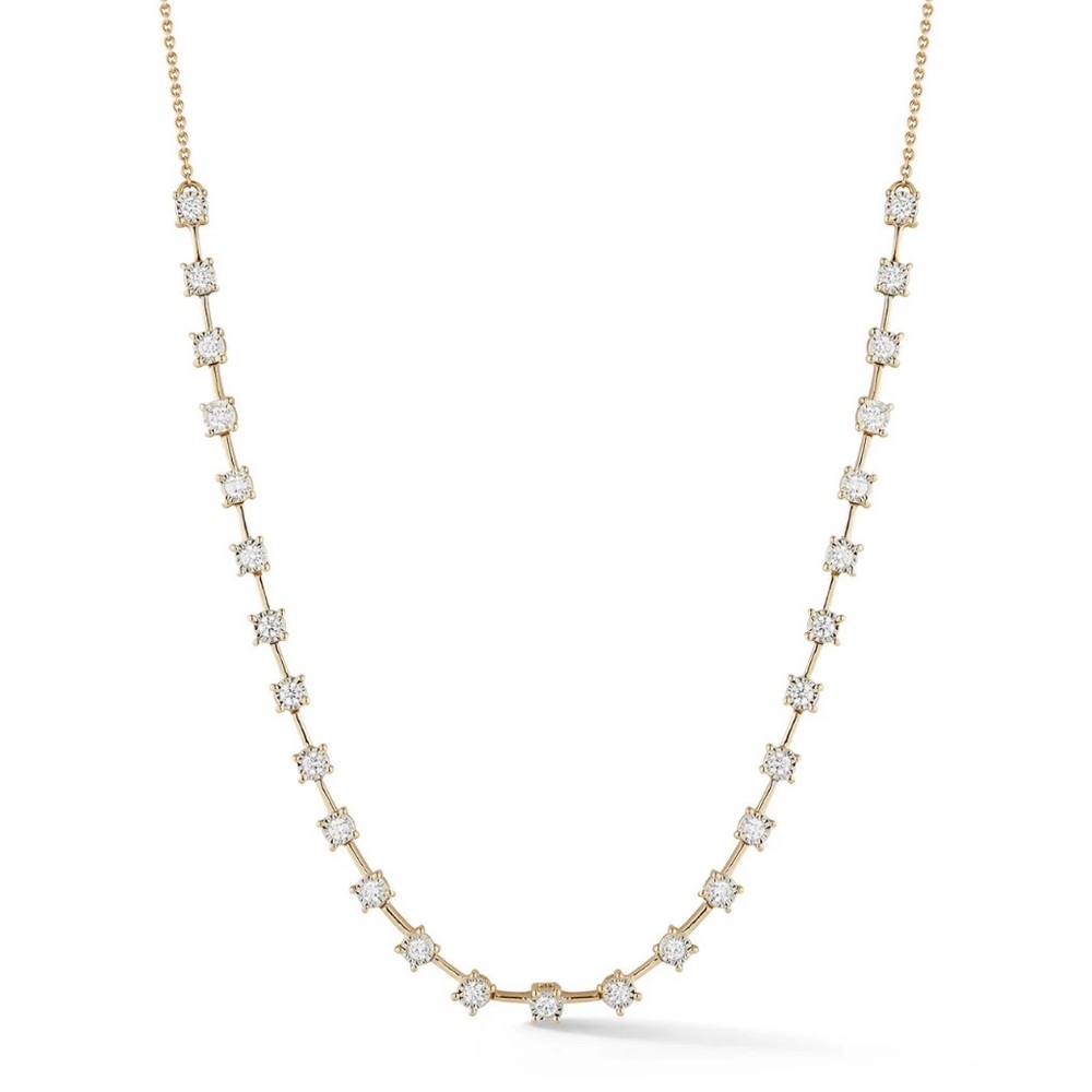 Ava Bea Interval Tennis Necklace